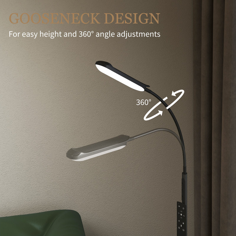175cm Matte Task Floor Lamp