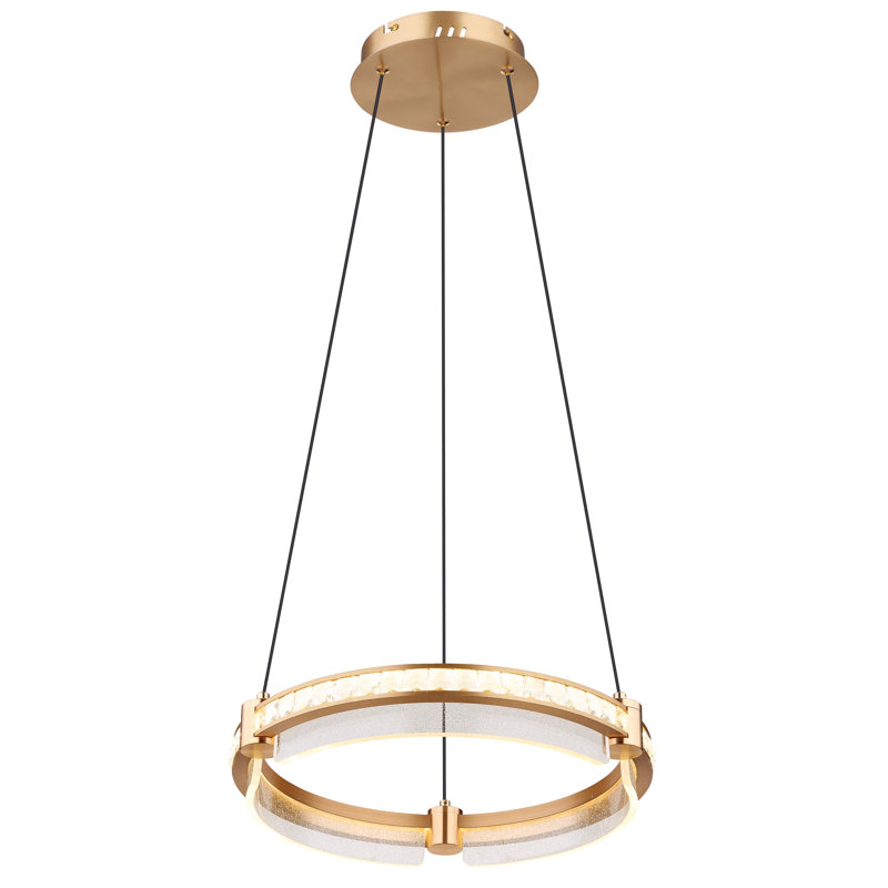 Aysun 1 - Light Gold LED Pendant