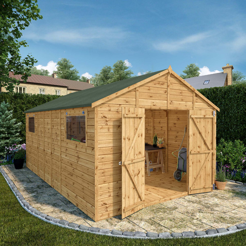 Mercia 16 x 10ft Premium Shiplap Apex Workshop