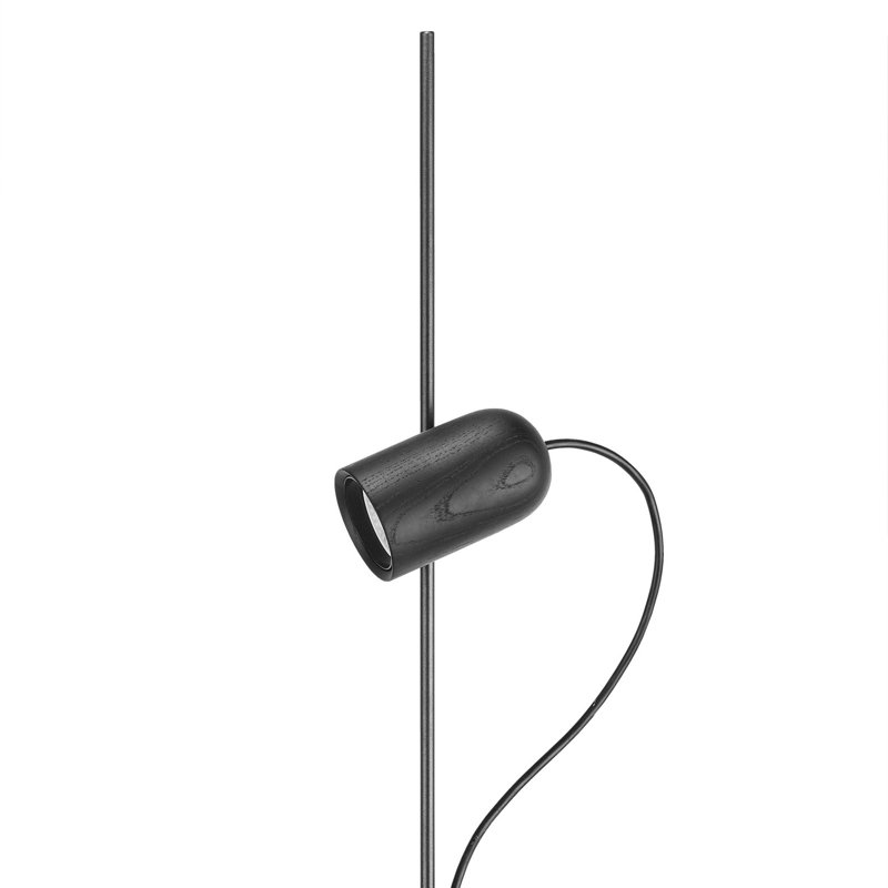 Onfa Floor Lamp, Graphite, Black Ash