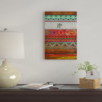 « natural pattern », impression sur toile tendue