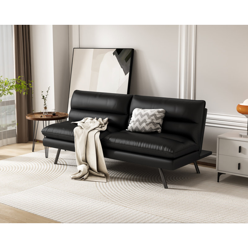 Broumov 3 Seater Sofa Bed, Black