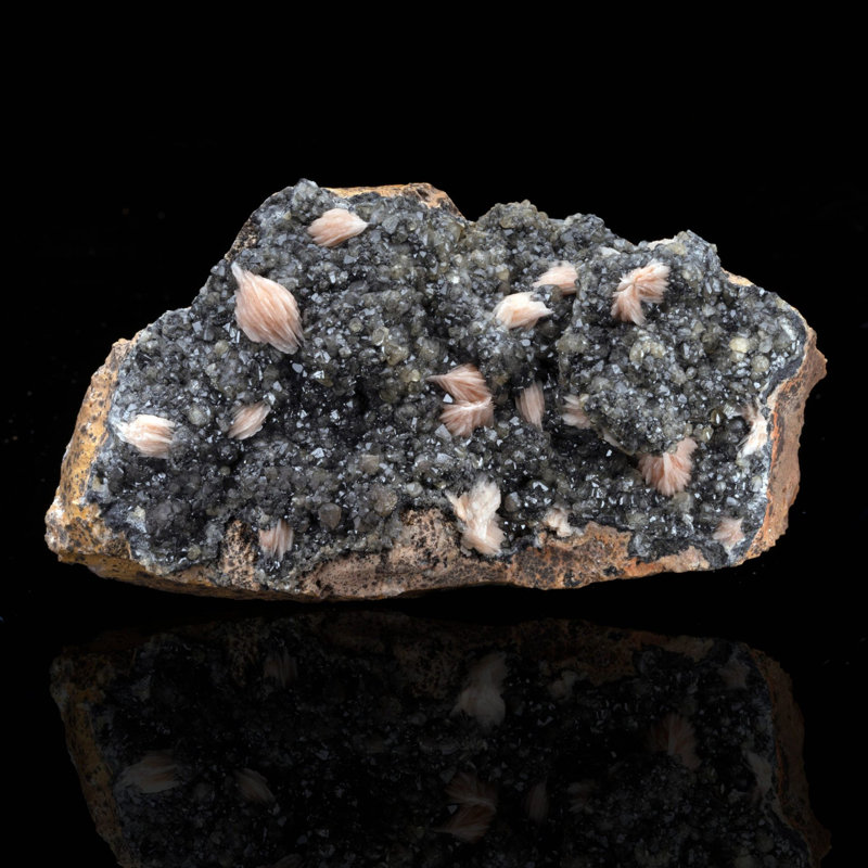 Cerrusite avec baryte du Maroc / 3,65 lb