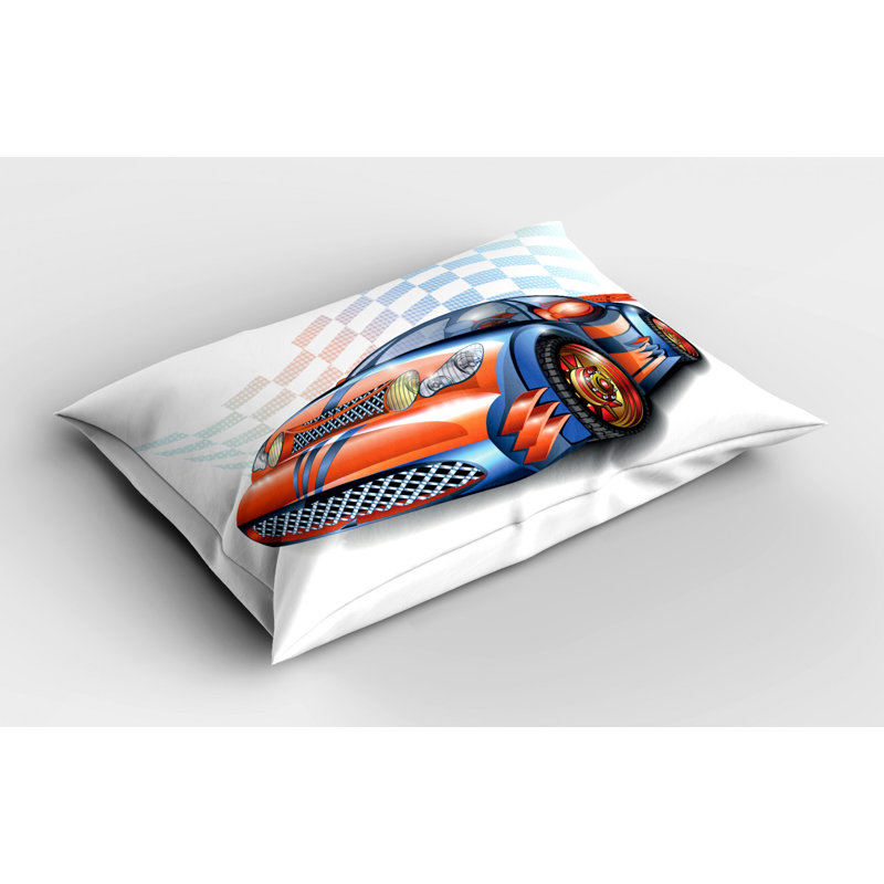Cars Polyester Sham Set, King