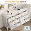 Commode 7 tiroirs Modern White