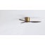 Ventilateur de plafond moderne en bois massif à 3 pales, montage encastré, avec télécommande-15126972-15311538-15311541