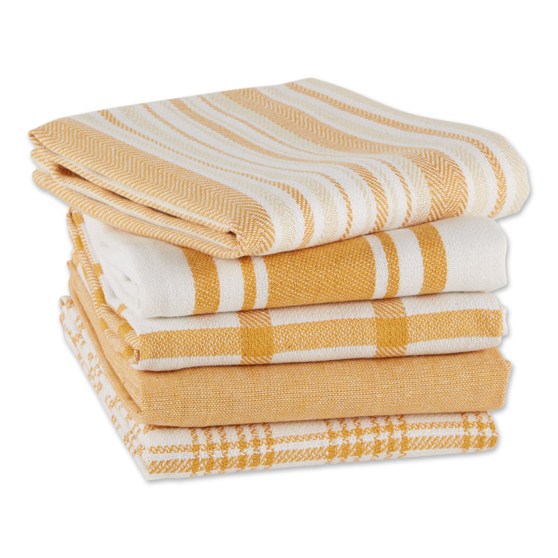 ENSEMBLE ASSIETTES DE TISSU ASST ROUGE / 5, Miel doré