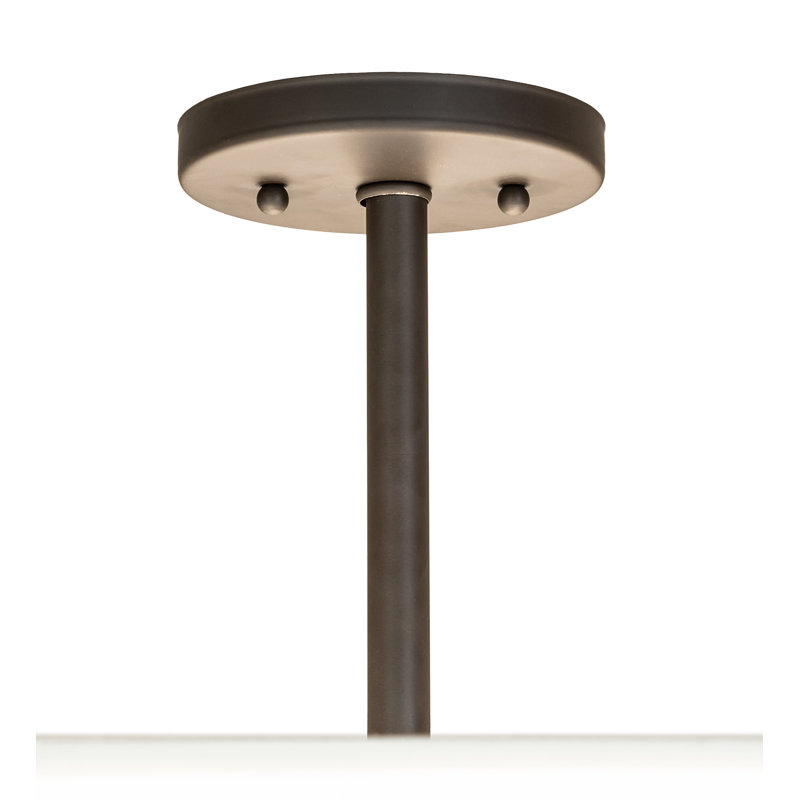 3 - Light Semi Flush Mount