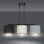 Eamie 3 - Light Steel Kitchen Island Pendant-1323748002