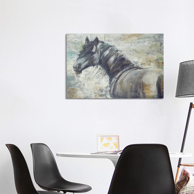 On The Wind by Liz Jardine - Wrapped Canvas Painting, 101.6 cm H x 66.04 cm W x 1.91 cm D