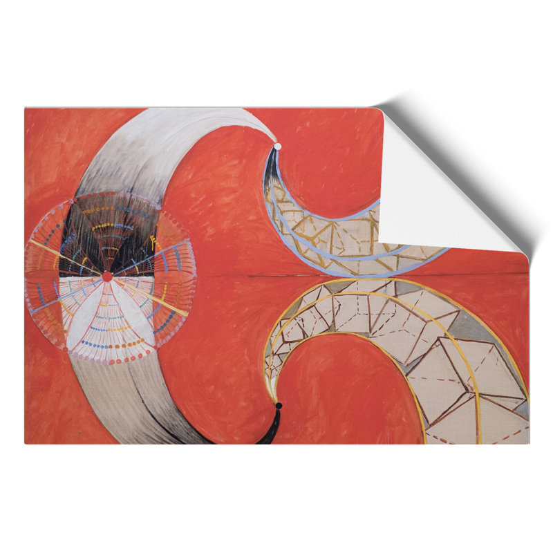 The Swan by Hilma Af Klint - Frameless Print, 42cm H x 59cm W x 0.1cm D