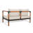 Alekai 61.4'' Wide Iron Loveseat with Cushions