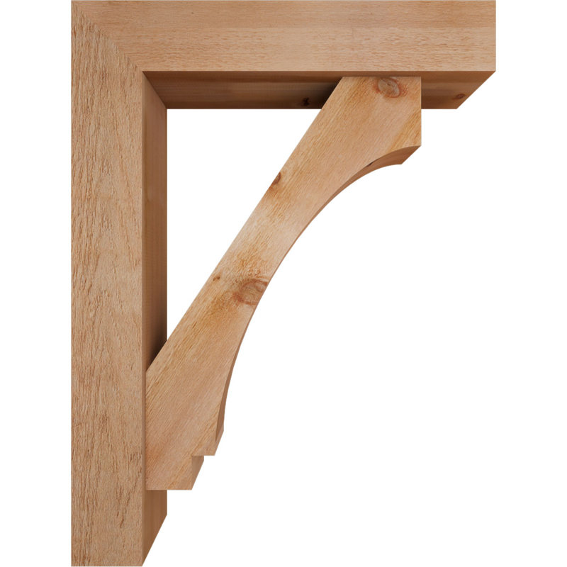 Support de bloc impérial avec entretoise décalée, 48 po x 36 po, Cèdre rouge occidental de l 8 po (scié brut)