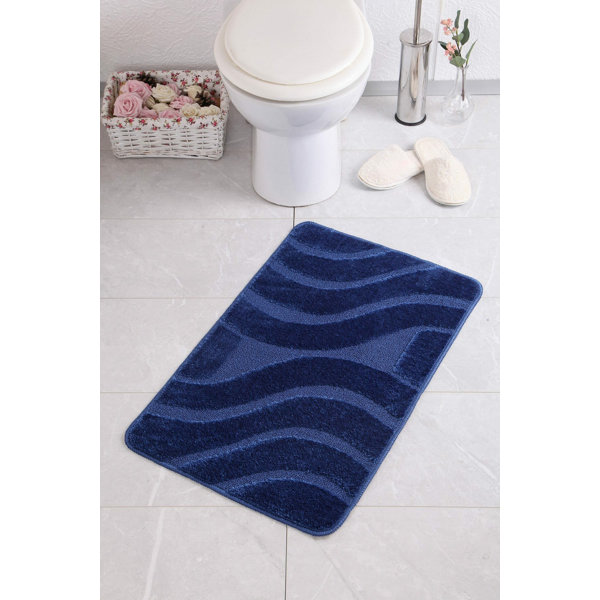 Blue Bathroom Rugs & Mats at