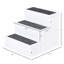 Rampe d'escalier blanche pour animaux 3 niveaux
