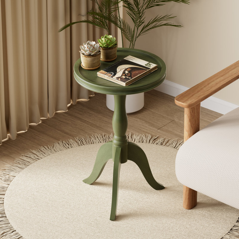 Table d'appoint à plateau rond Farmhouse
