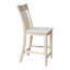 Tabouret de bar et de comptoir Hermelinda-939649112