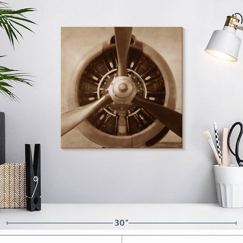 Mehar Aviation II, 16" H x 16" W