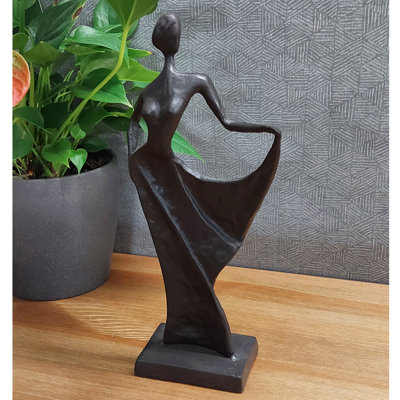 BRIGITTE CHIC LADY Iron Figurine 27cm