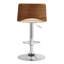 Tabouret de bar chromé réglable Xienna