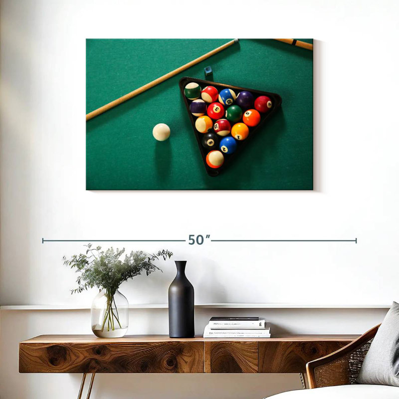Outils de jeu de billard, H 24 po x l 36 po