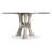 Dalton Round Glass Top Dining Table-107155851
