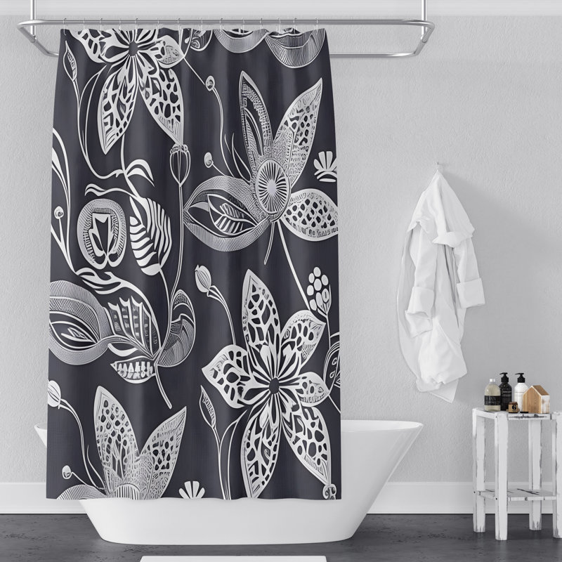 Rideau de douche Gentryville, H 93 po x l 70 po