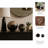 Artistic Petrified Wooden Orbs for Home Décor Accent – Modern Decorative Object for Living Room, Kitchen, Coffee Table Decorations – Set of 2, 6", Black-400931865