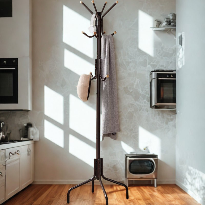 Freestanding 12 - Hook, Brown