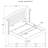Chantel Grey Upholstered Wingback Eastern King Bed-1457348258-1457348252