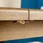 Ciro 2.3m Extending Dining Table & Oak Set 6 Slatted Back Chairs-1132926316-1132926315