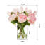 Arrangements floraux mixtes dans un vase-444457803