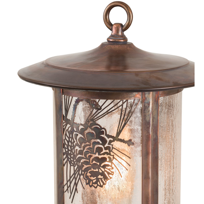 Lampadaire en pin 1 lumière Wyona Winter