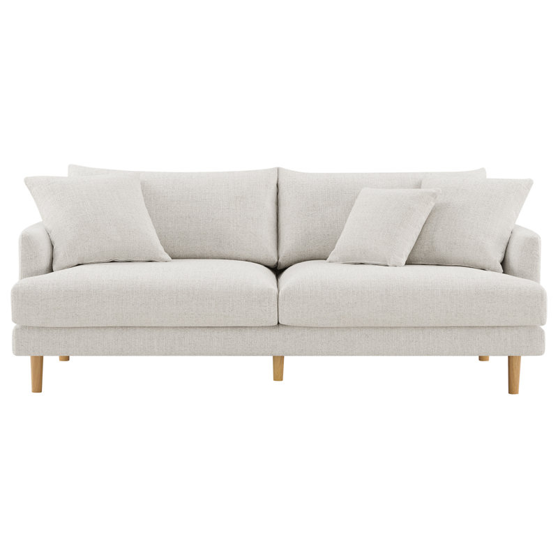 Upholstered Sofa, Nathan Wheat
