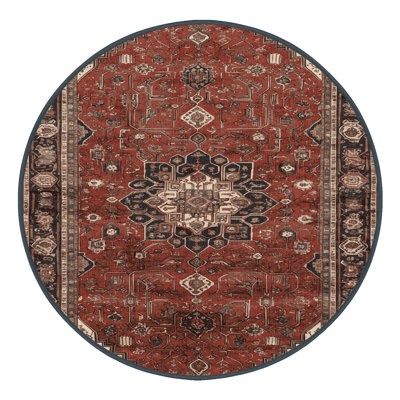 Tapis brun lavable à la machine