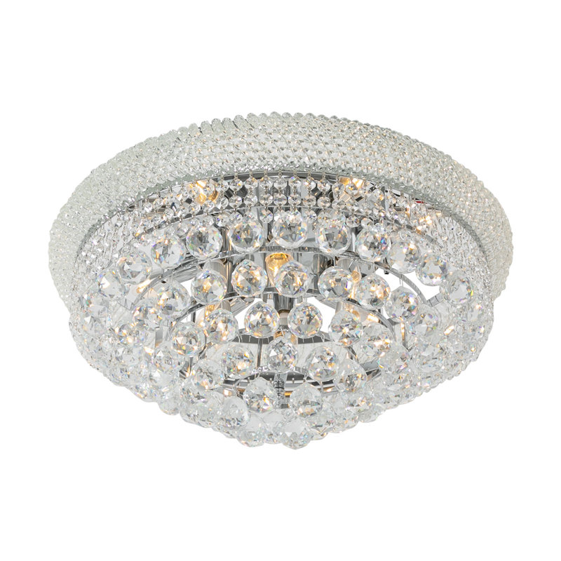23.6X11.8" Crystal Ceiling Light