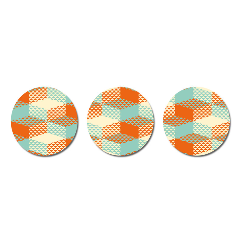 Abstract Wall Decor on Metal