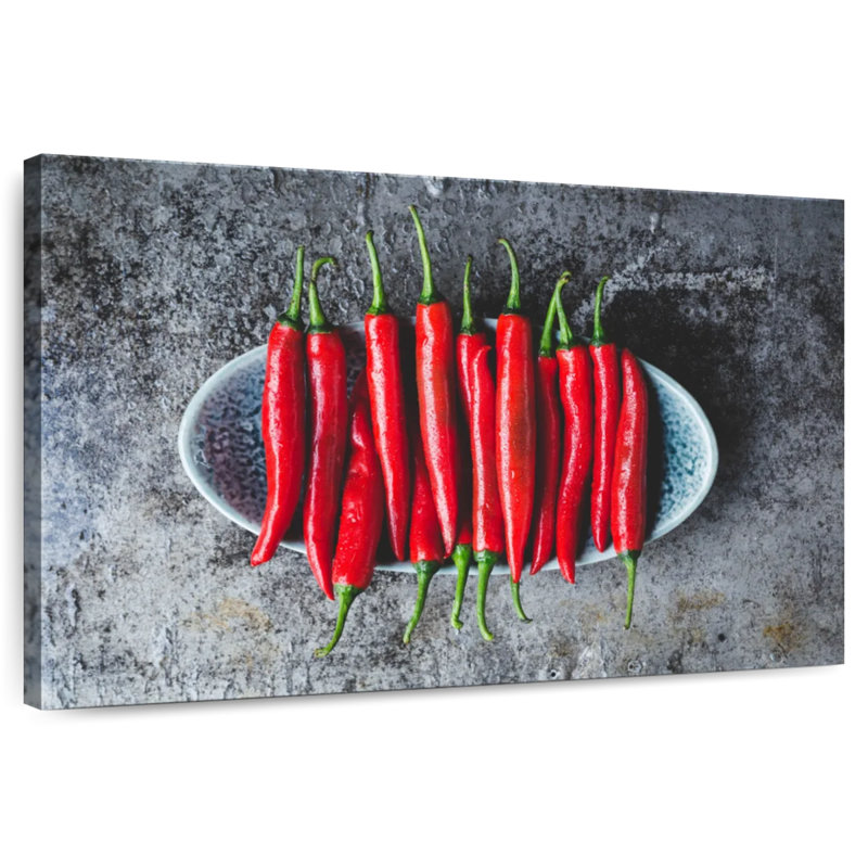 Yarlin Peppers, 32" H x 48" W