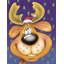 Drapeau de jardin Bengte Comic Reindeer-815655282