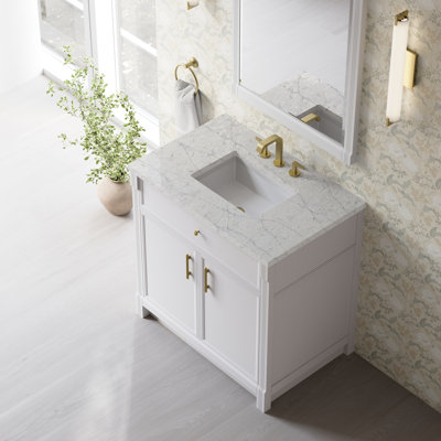 Bellshire Single Vanity w/ 3 CM Top