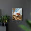 Paysages série C III - reproduction encadrée de qualité supérieure - prête à être accrochée - aucun clou requis-617411041-617411051
