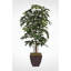 Faux Foliage Tree in Metal Pot