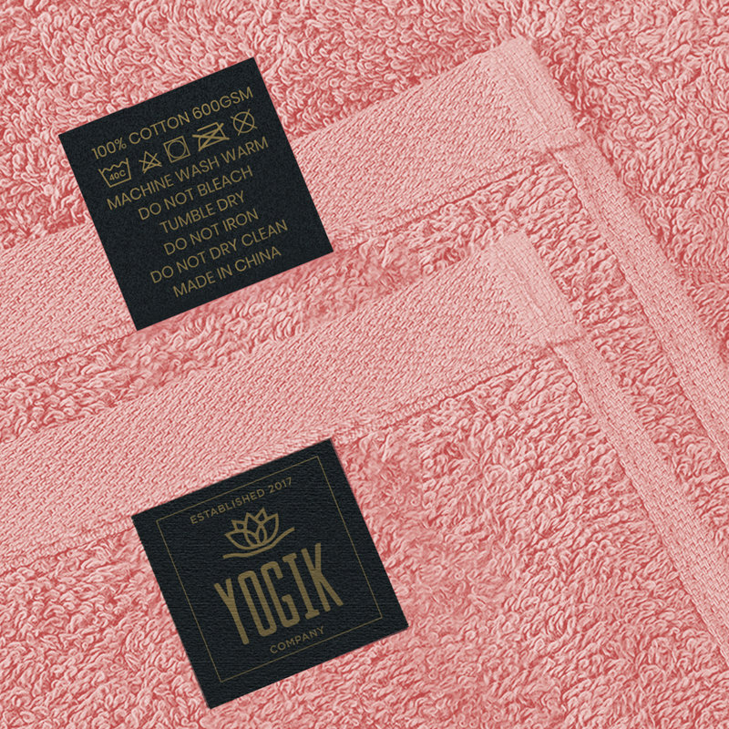 Ensemble de serviettes 6 pièces Yogik Premium Luxury , Rose