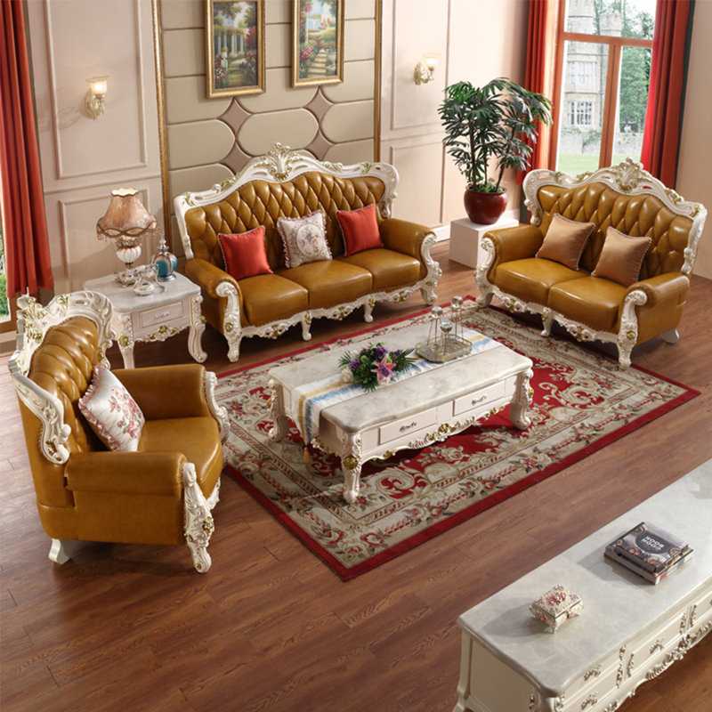Fauteuil en bois de vache de 50 po