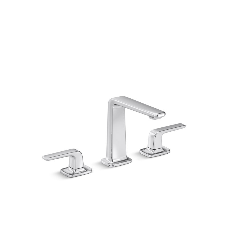 Per Se® Widespread Bathroom Faucet with Drain Assembly, Chrome