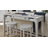 Caesar Writing Desk with Built-In Electrical Outlet