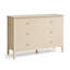 Commode 6 tiroirs 47,2 "avec façades cannelées-129952473