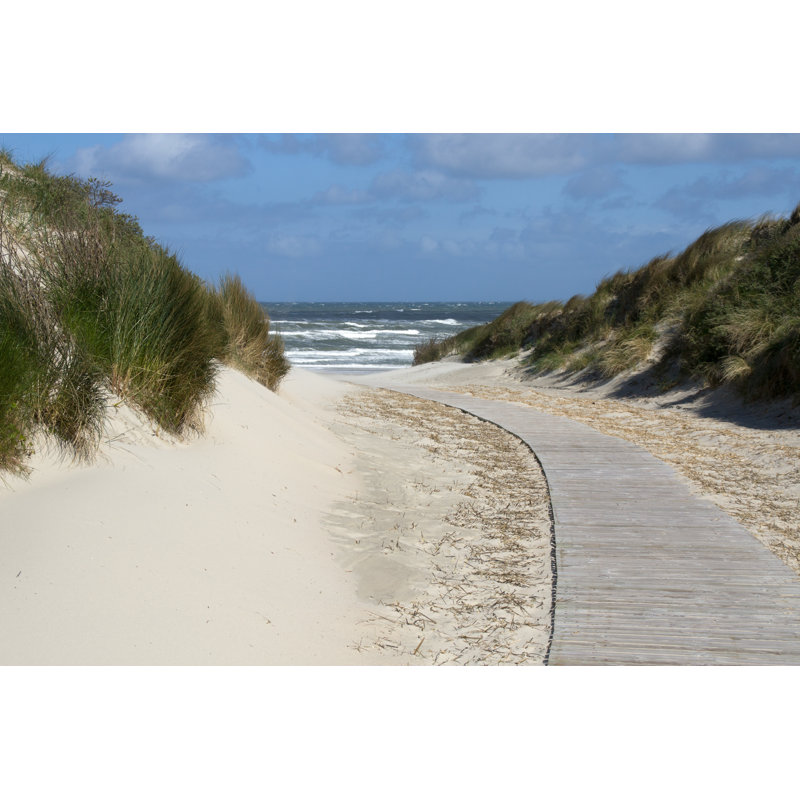 North Sea Beach by Muenz - Wrapped Canvas Print, 30cm H x 46cm W x 3.8cm D