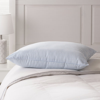 Weatherproof Bounce-Back Medium Gel Fiber Jumbo Bed Pillow 2 pack