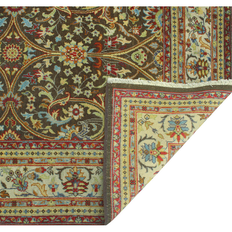 Fine Chobi Aahil Brown Rug